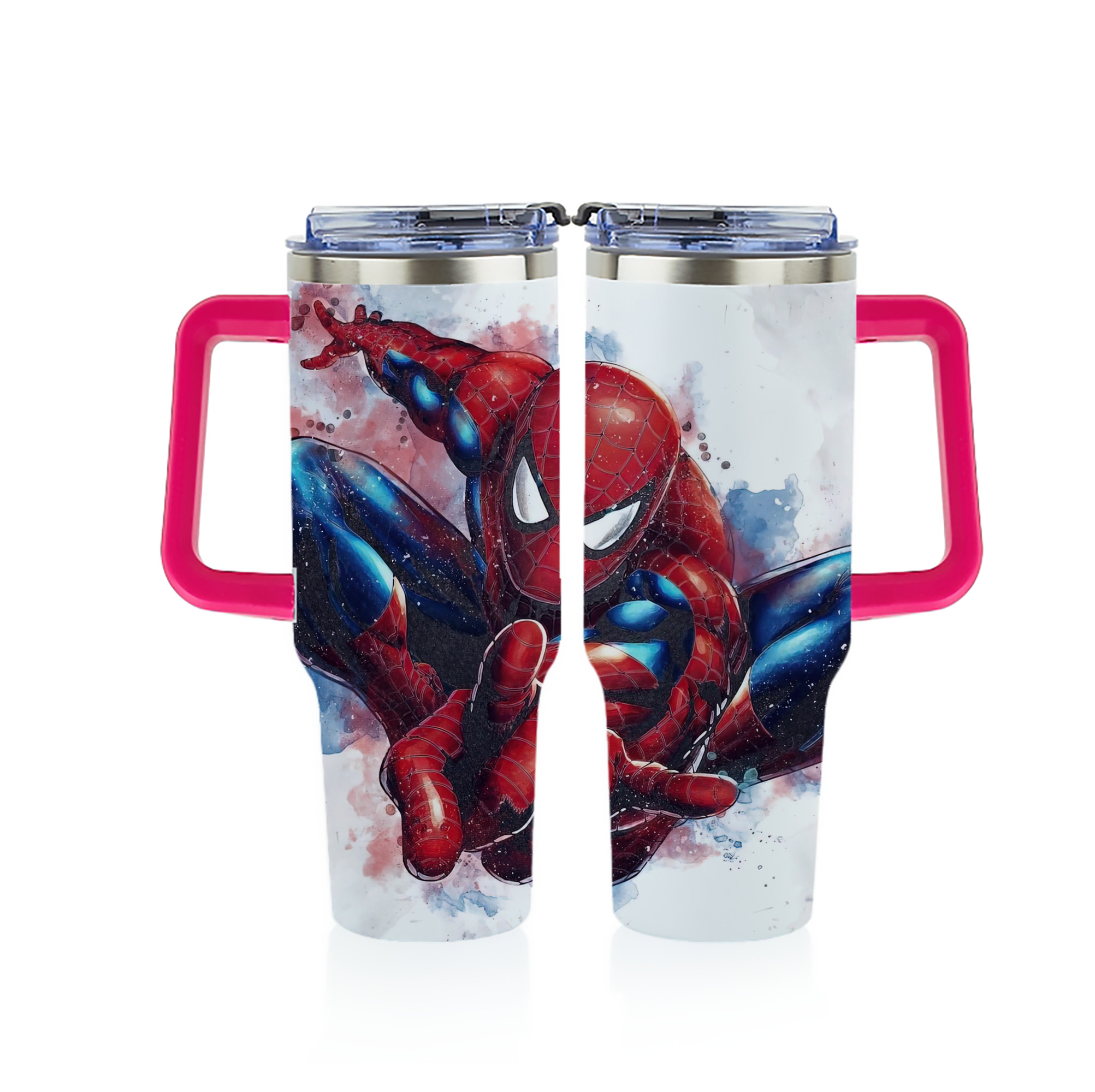（画像用） Spider Man スパイダーマン 1200ｍLフルプリント車用タンブラー